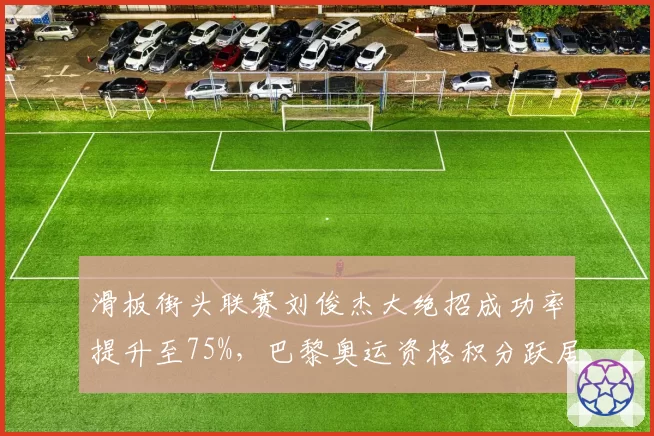 滑板街头联赛刘俊杰大绝招成功率提升至75%，巴黎奥运资格积分跃居前三